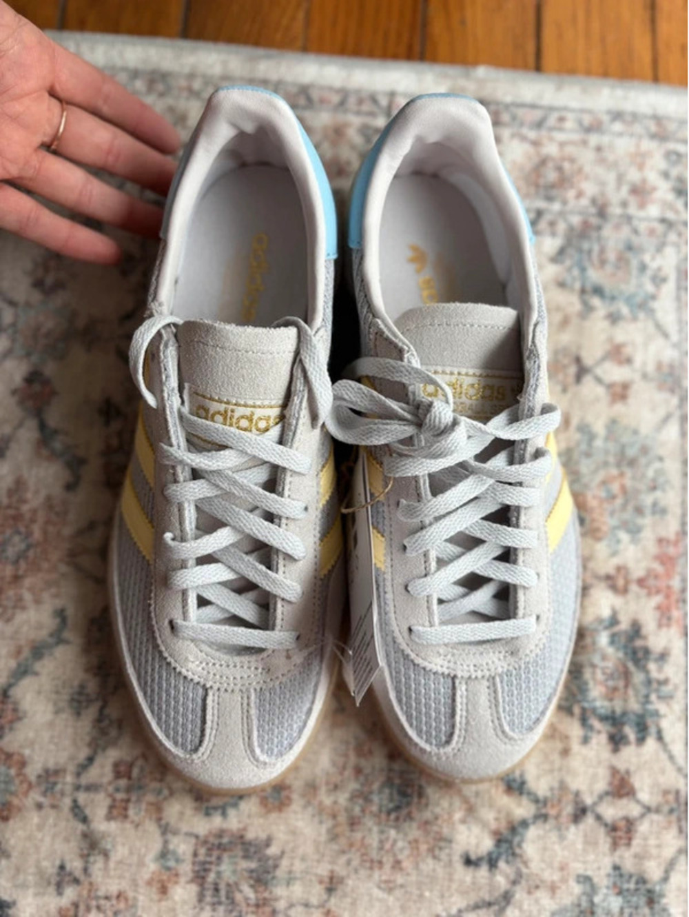 5.5 Kids Adidas Junior Handball Spezial Originals New - Picture 3 of 9